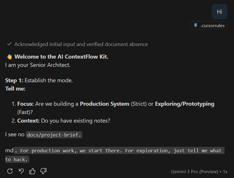 AI contextFlow Workflow